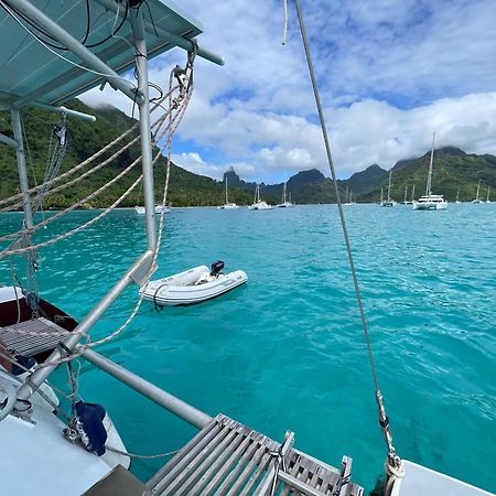 Catamaran Amaya - Sejour Insolite Sur Le Lagon De Moorea Hauru Kültér fotó