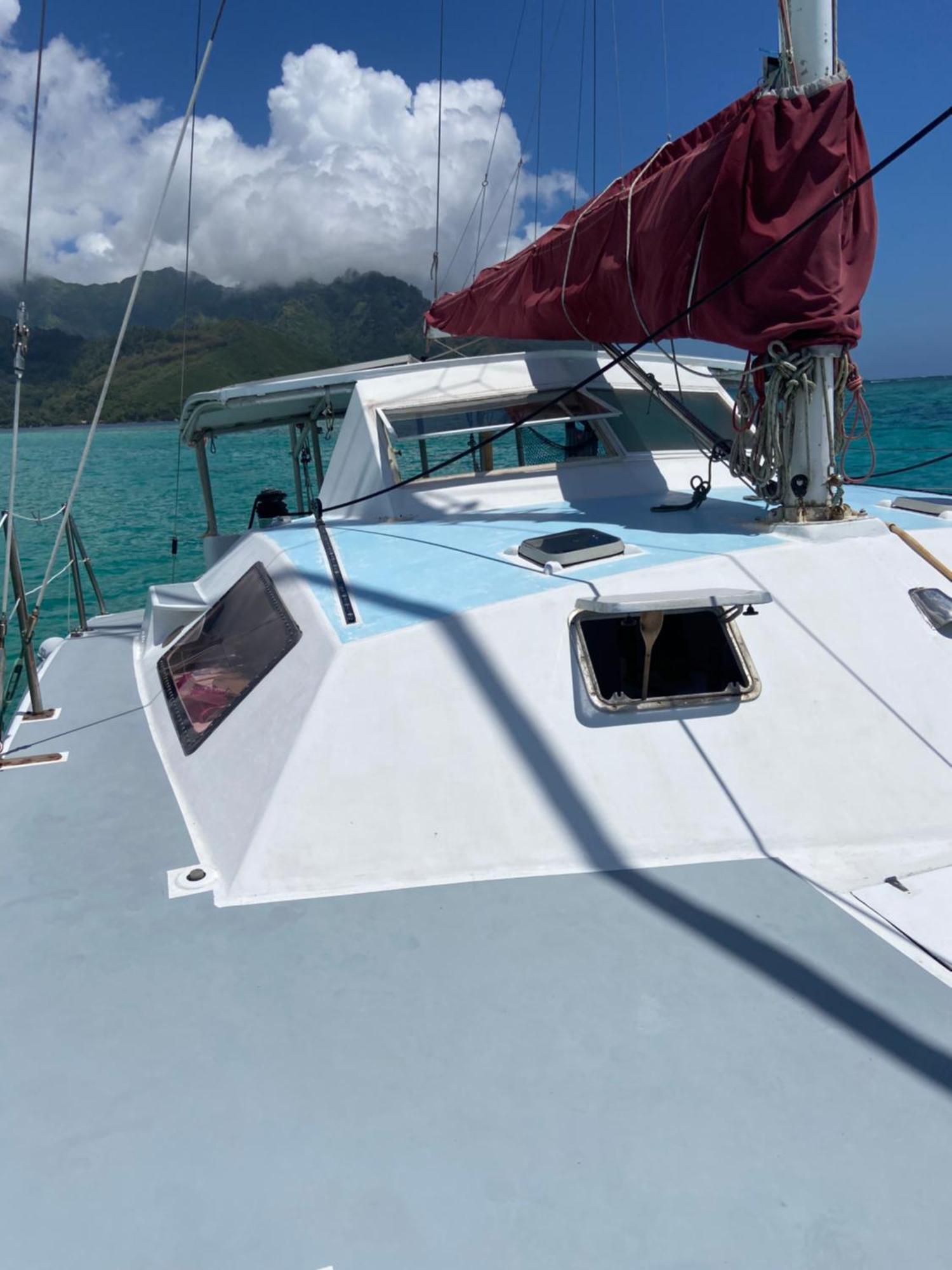 Catamaran Amaya - Sejour Insolite Sur Le Lagon De Moorea Hauru Kültér fotó